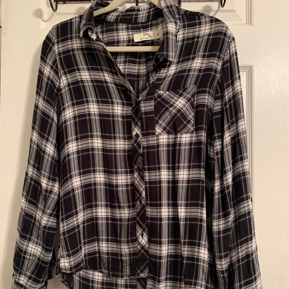 Black & White plaid shirt